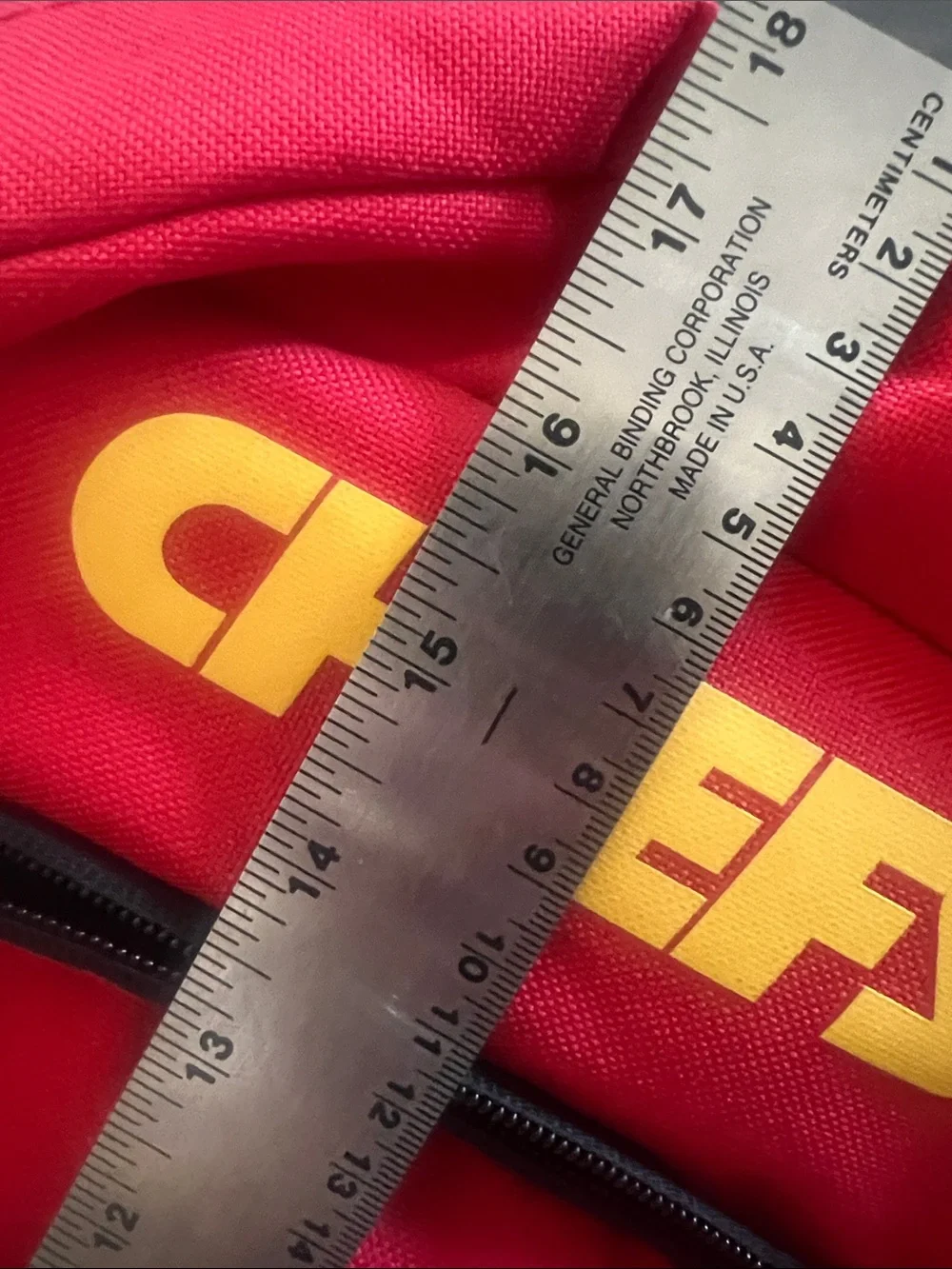 Kansas City Chiefs Red Logo Backpack